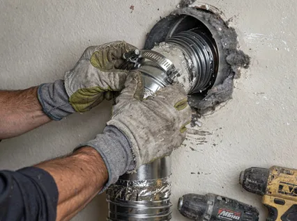 Dryer Vent Hose Installation in Newark