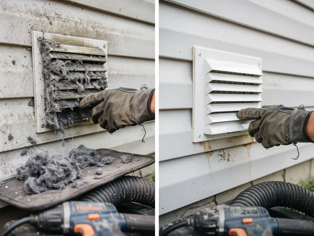 Residential dryer vent cleaning by Newark Dryer Vent Cleaning in Newark